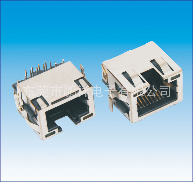 RJ45系列，沉板式RJ45&nbsp;帶燈