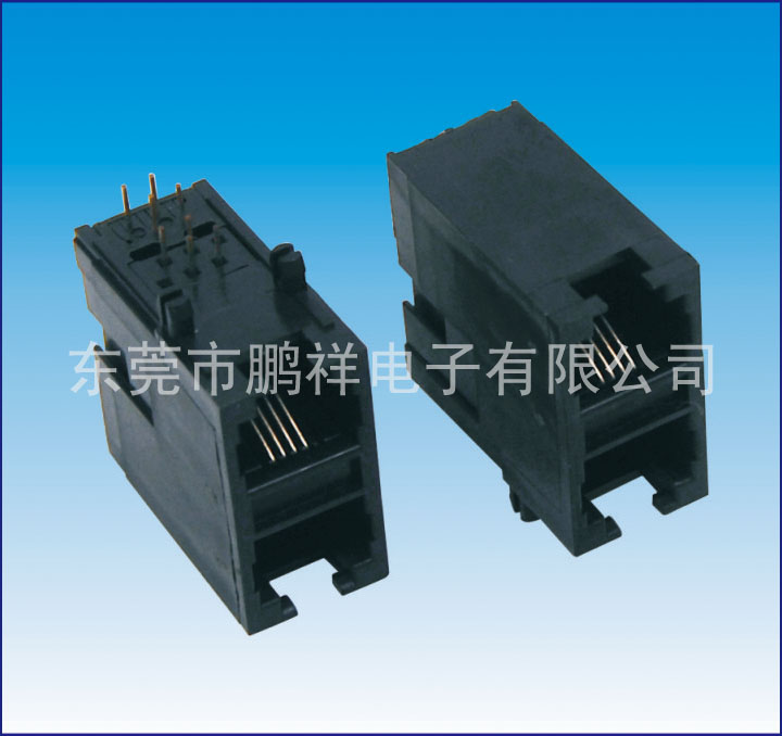 RJ11系列，2x1&nbsp;雙層&nbsp;RJ11