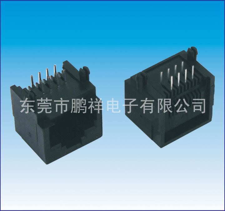 RJ45系列，8P8C&nbsp;&nbsp;全塑扁針