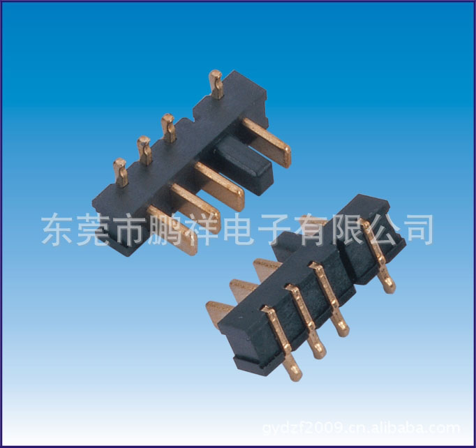 2501系列，2.5mm間距左防呆電池公