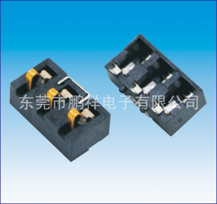 CP29系列，3.0mm彈片電池連接器