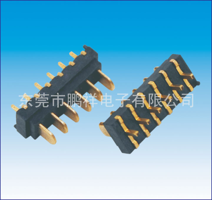 006系列，2.0mm電池公座6PIN
