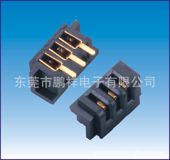2504系列，2.5mm電池母座90度