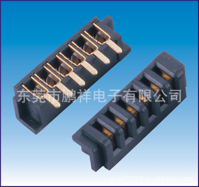 2500系列，2.5mm電池母座180度