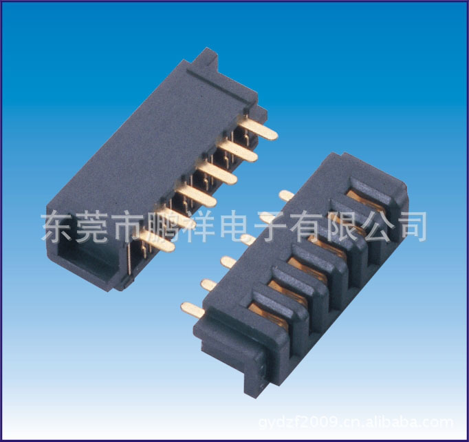 2500系列，2.5mm間距電池母座180度